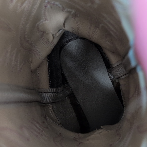 Old West Western sqaure Toe Pink & Brown Cowgirl Boots big girl size 4 - Picture 16 of 16